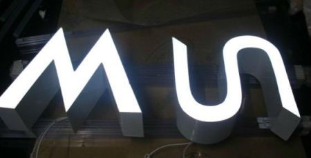 Resin Alluminum LED Channel Sign for Shop Front Signage Gold Silver Black White Return Rimless UL Listed CE ROHS Certification