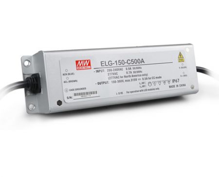 ELG-150-C series Waterproof Original Taiwan Mean Well AC to DC Driver LED Power Supply 