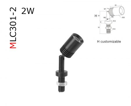 MLC301  spectrum miniature 1W/2W/3W LED spotlight  DC12V