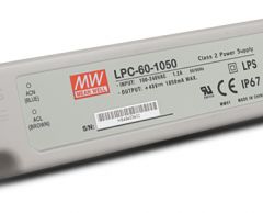 LPC-60 series Waterproof Original Taiwan Mean Well AC to DC Switching LED Power Supply 