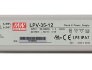 LPV-35 series Waterproof Original Taiwan Mean Well AC to DC Switching LED Power Supply 